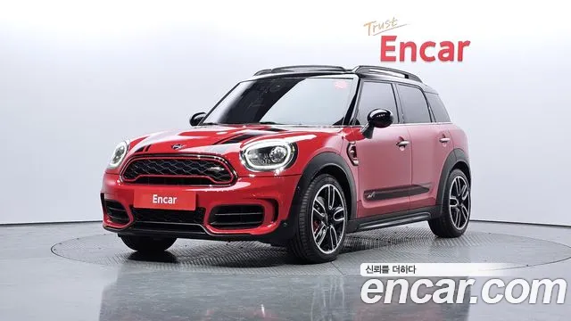 Mini Cooper S Countryman 2018 Красный из Кореи