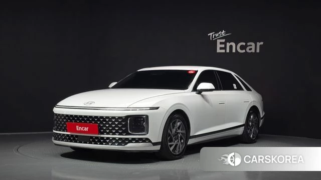 Hyundai Grandeur (GN7) 2023 Белый из Кореи