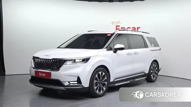 Kia Carnival 4th generation 2021 Белый из Кореи