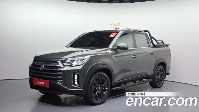 Ssangyong The New Rexton Sport 2022 Зеленый из Кореи