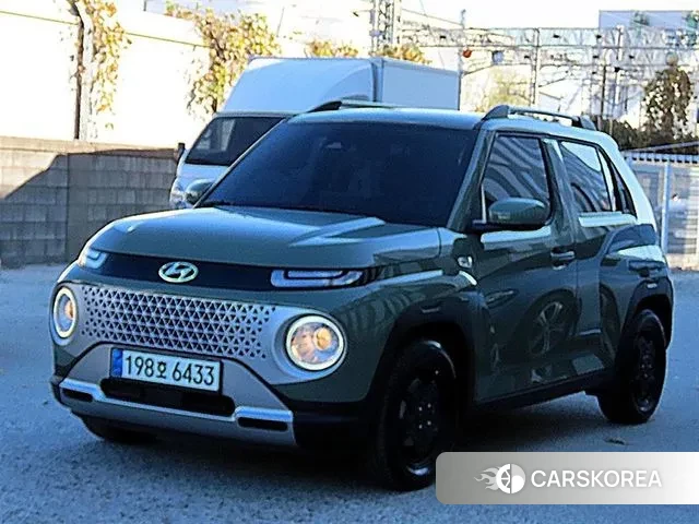 Hyundai Casper 2023 Светло-зеленый из Кореи