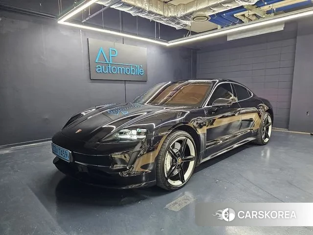 Porsche Taycan 2022 Черный из Кореи