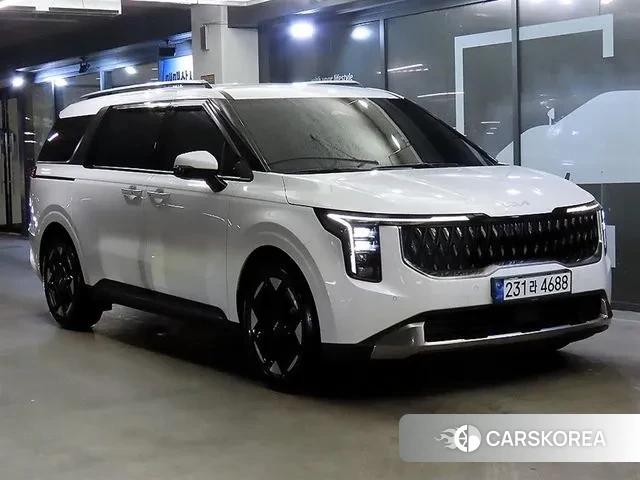 Kia The New Carnival 4th Generation 2024 Белый из Кореи