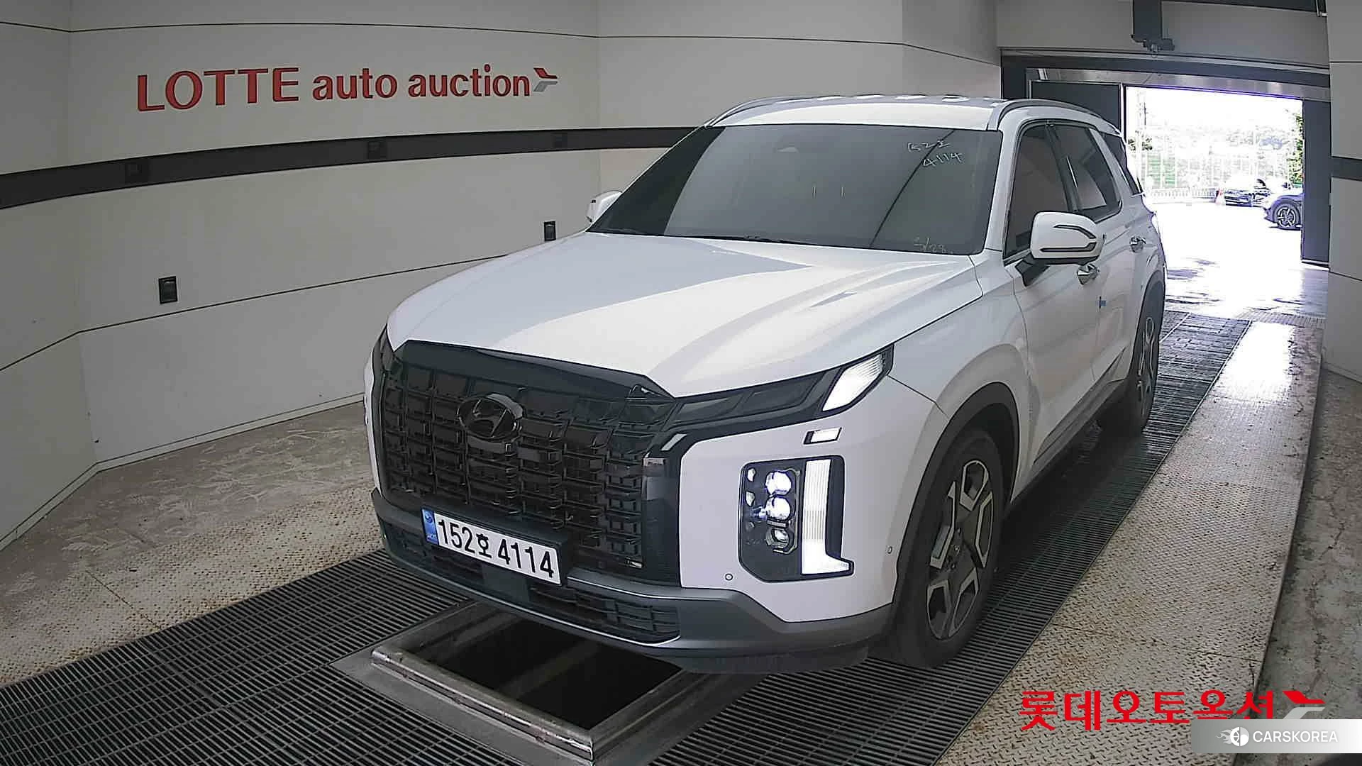 Hyundai Palisade 2023 Белый из Кореи