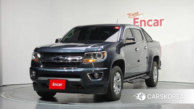 Chevrolet (GM Daewoo) Colorado 2019 Небесно-голубой из Кореи