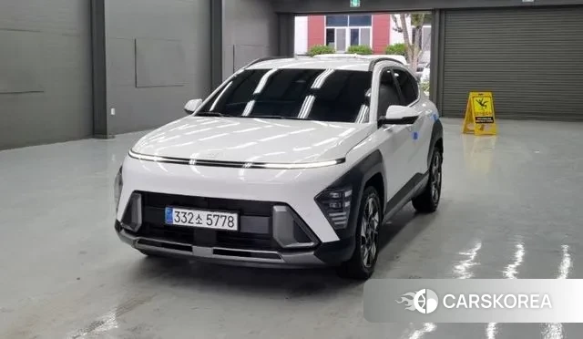 Hyundai Kona Hybrid (SX2) 2024 Белый из Кореи