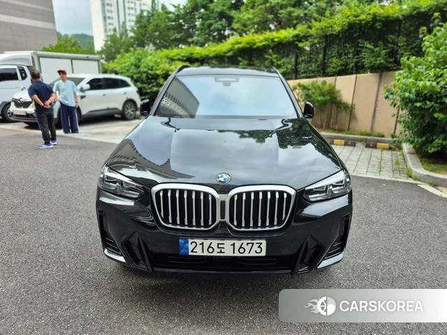 BMW X3 (G01) 2022 Черный из Кореи