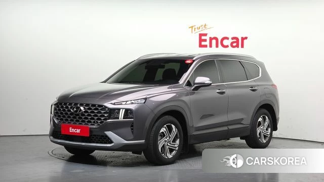 Hyundai The New Santa Fe 2022 Серый из Кореи