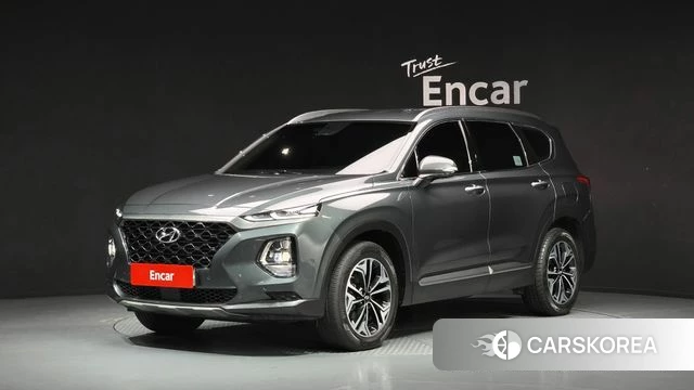 Hyundai Santa Fe TM 2018 Серый из Кореи