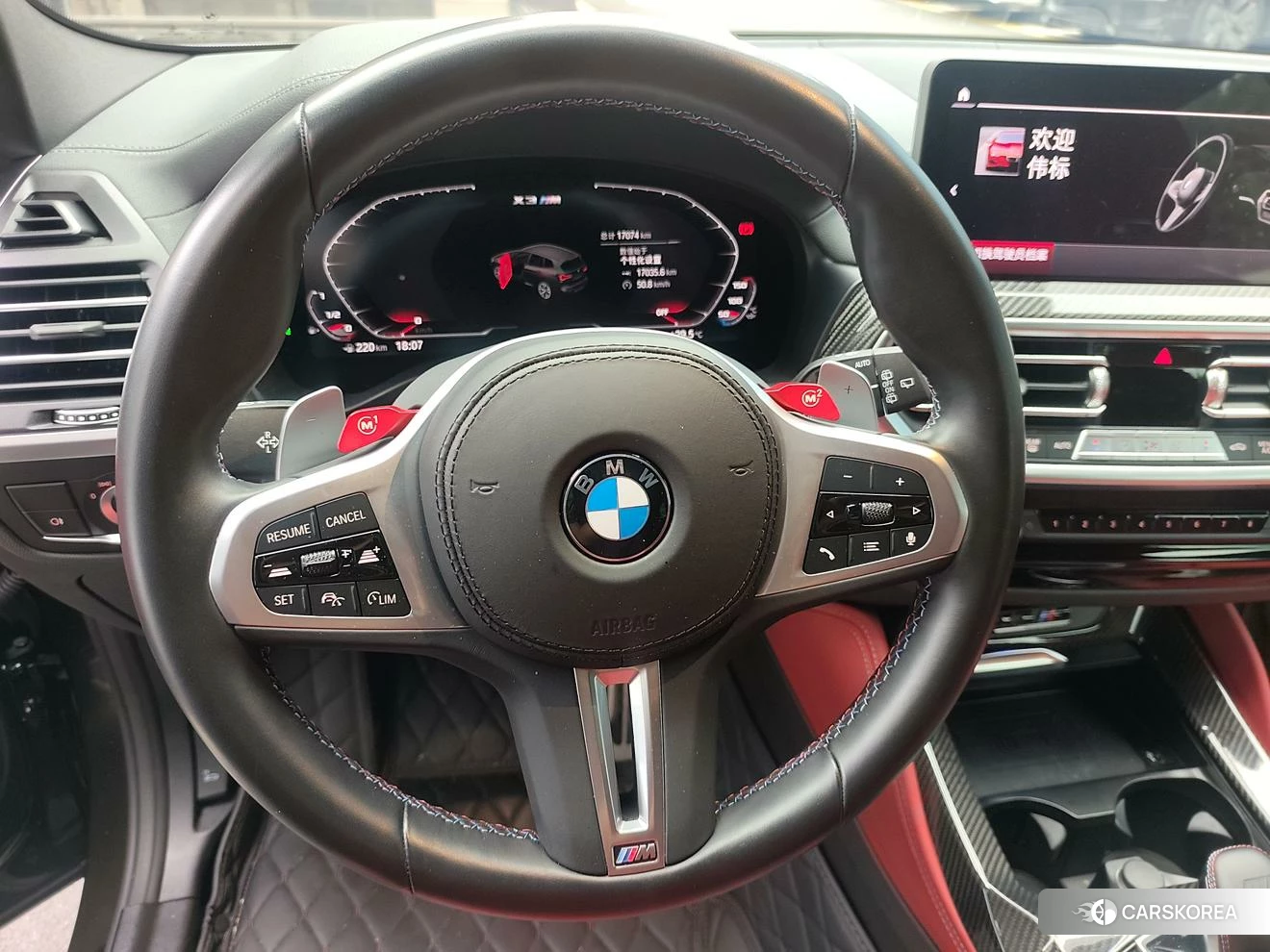 BMW X3 M 2021 Черный из Китая