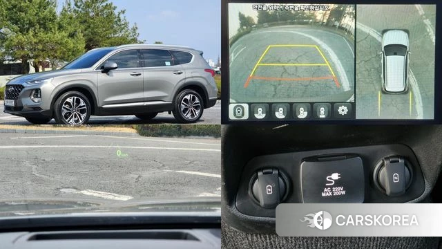 Hyundai Santa Fe TM 2019 Серебристо-серый из Кореи