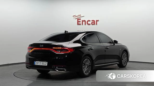 Hyundai Grandeur IG Hybrid 2019 Черный из Кореи