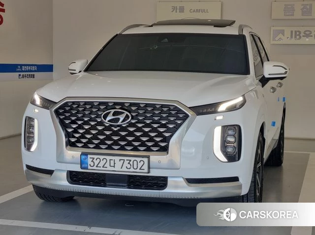 Hyundai Palisade 2021 Белый из Кореи