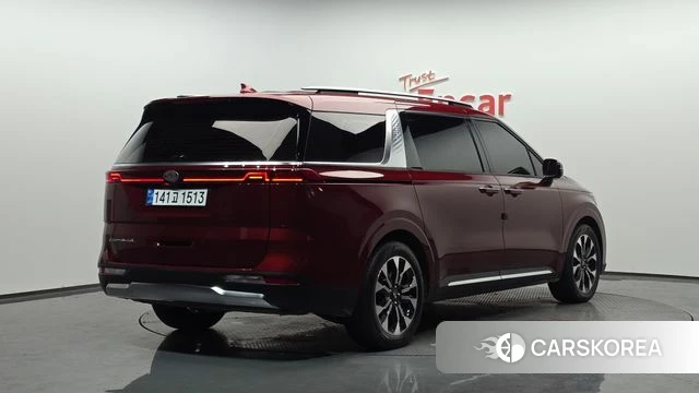 Kia Carnival 4th generation 2021 Красный из Кореи