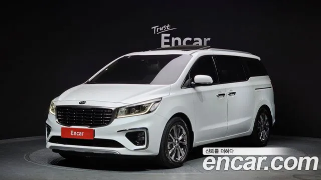 Kia The New Carnival 2020 Белый из Кореи
