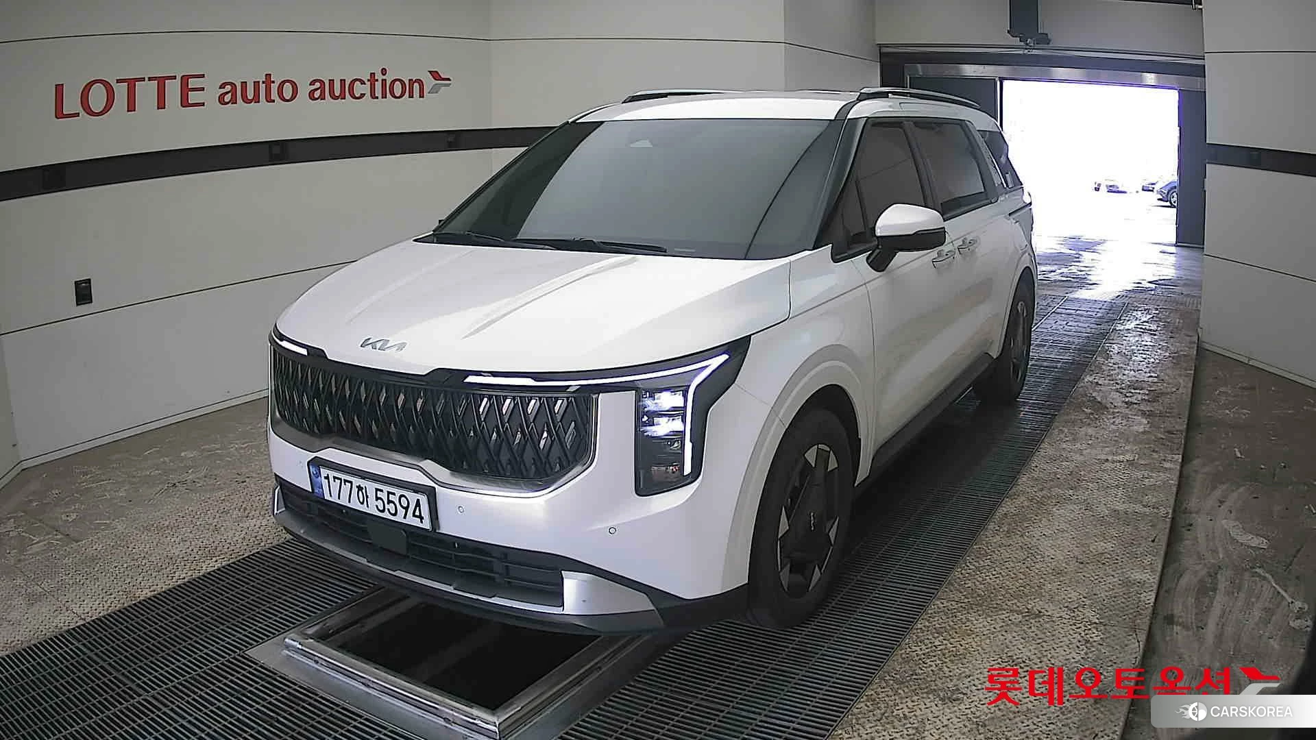 Kia Carnival Hybrid 2025 Белый из Кореи