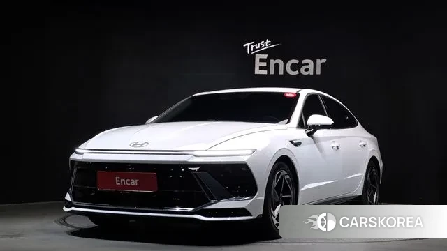 Hyundai Sonata D Edge (DN8) 2023 Белый из Кореи