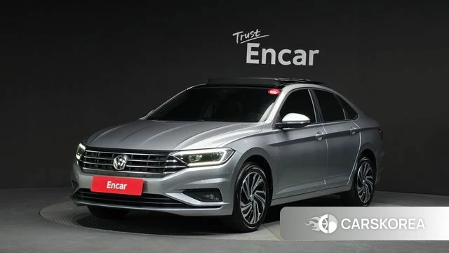 Volkswagen 7th Generation of Jetta 2021 Серебряный из Кореи