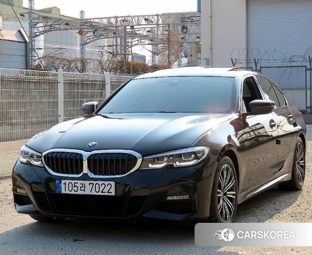 BMW 3 Series (G20) 2022 Черный из Кореи