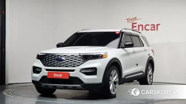 Ford Explorer 6th Generation 2022 Белый из Кореи