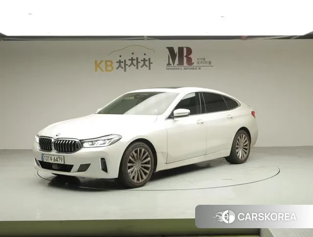 BMW 6 Series GT (G32) 2021 Белый из Кореи