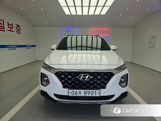 Hyundai Santa Fe TM 2018 Белый из Кореи