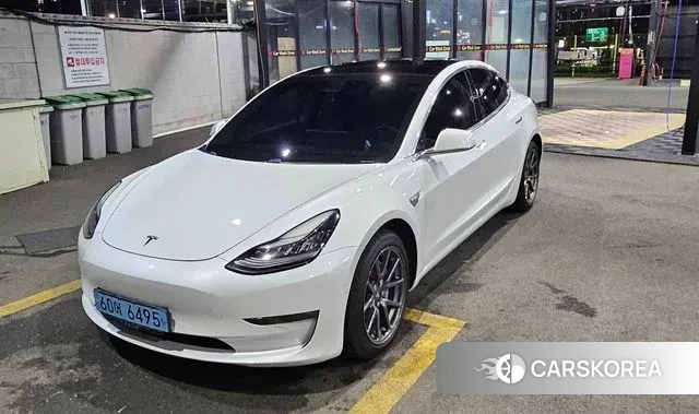 Tesla Model 3 2020 Белый из Кореи