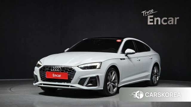 Audi A5 (F5) 2024 Белый из Кореи