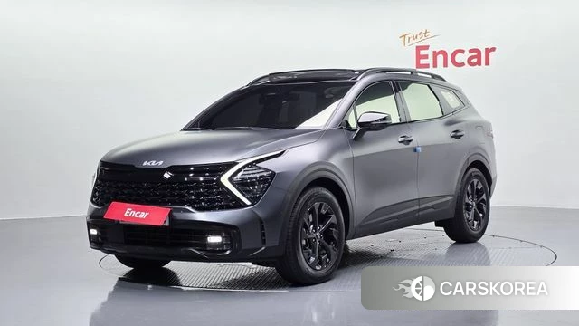 Kia Sportage 5th Generation Hybrid 2024 Серый из Кореи
