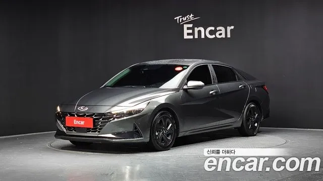 Hyundai Avante Hybrid (CN7) 2022 Серый из Кореи