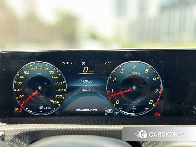 Mercedes-Benz Class A AMG 2023 Серебристо-серый из Китая