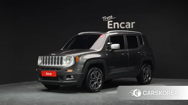 Jeep Renegade 2018 Серый из Кореи