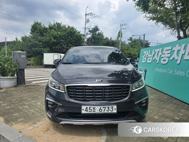 Kia The New Carnival 2018 Черный из Кореи