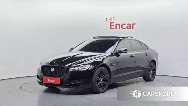 Jaguar XF (X260) 2019 Черный из Кореи