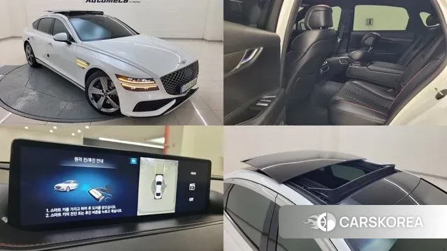 Genesis G80 (RG3) 2021 Белый из Кореи