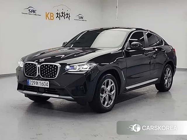 BMW X4 (G02) 2024 Черный из Кореи