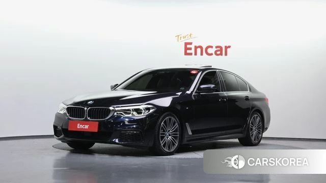BMW 5 Series (G30) 2020 Черный из Кореи