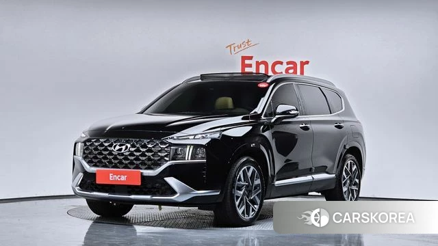 Hyundai The New Santa Fe 2020 Черный из Кореи