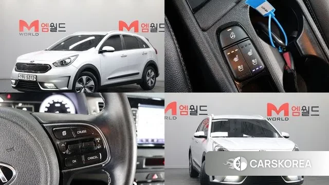 Kia Niro 2018 Серебряный из Кореи