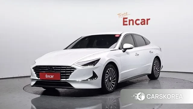 Hyundai Sonata Hybrid (DN8) 2020 Белый из Кореи