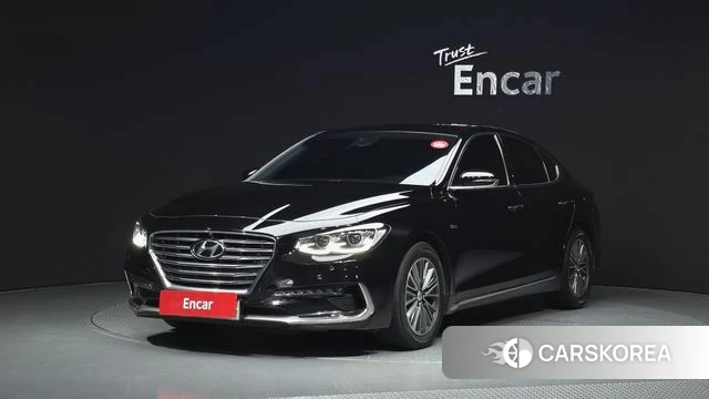 Hyundai Grandeur IG Hybrid 2019 Черный из Кореи