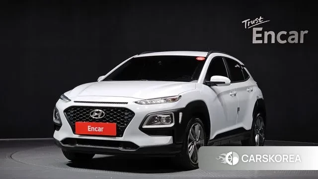 Hyundai Kona 2019 Белый из Кореи