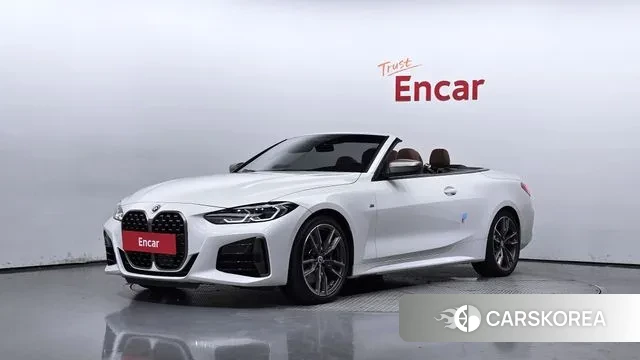 BMW 4 Series (G22) 2023 Белый из Кореи