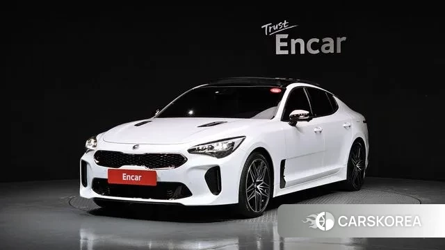 Kia Stinger Meister 2021 Белый из Кореи