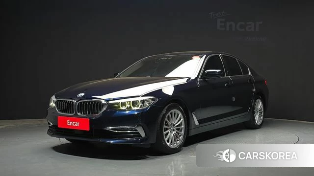 BMW 5 Series (G30) 2019 Синий из Кореи