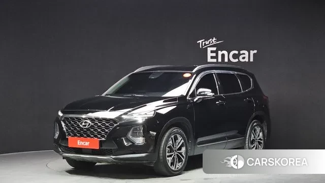 Hyundai Santa Fe TM 2019 Черный из Кореи
