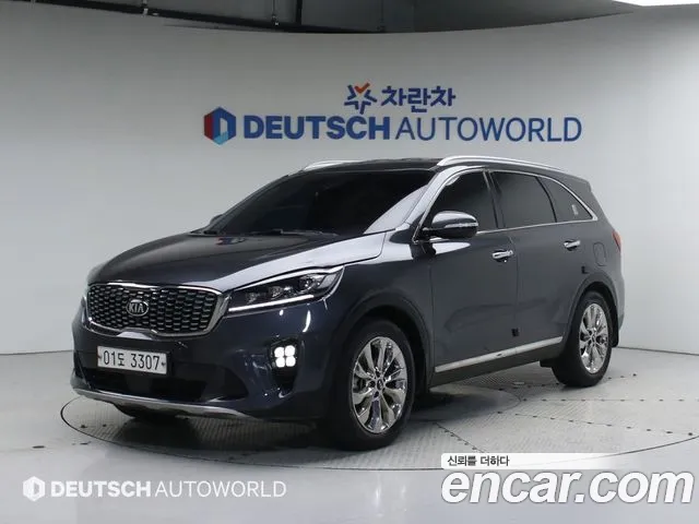 Kia The New Sorento 2018 Серый из Кореи
