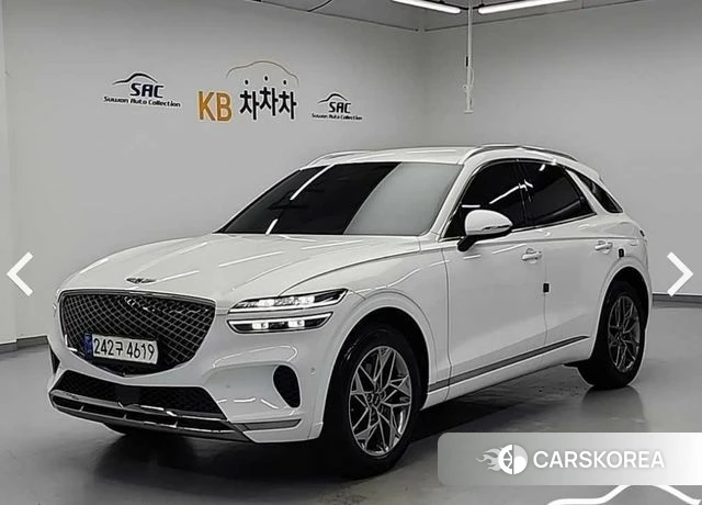 Genesis GV70 2021 Белый из Кореи