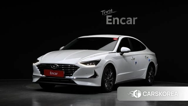 Hyundai Sonata (DN8) 2019 Белый из Кореи