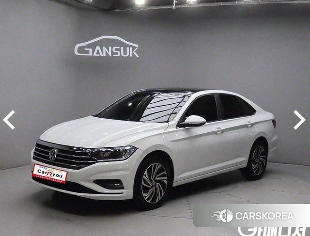 Volkswagen 7th Generation of Jetta 2020 Белый из Кореи